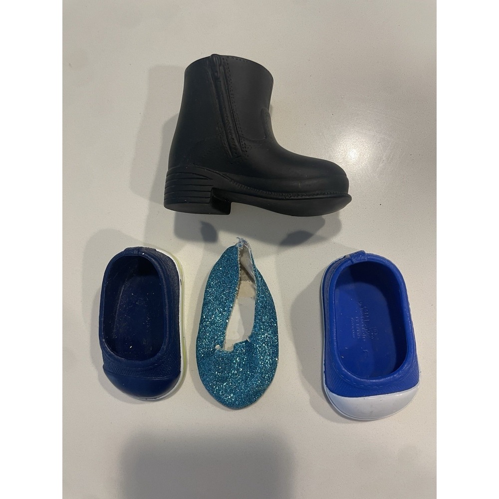 American Girl lot Of 4 single lost pairs of‎ shoes Boot Flats